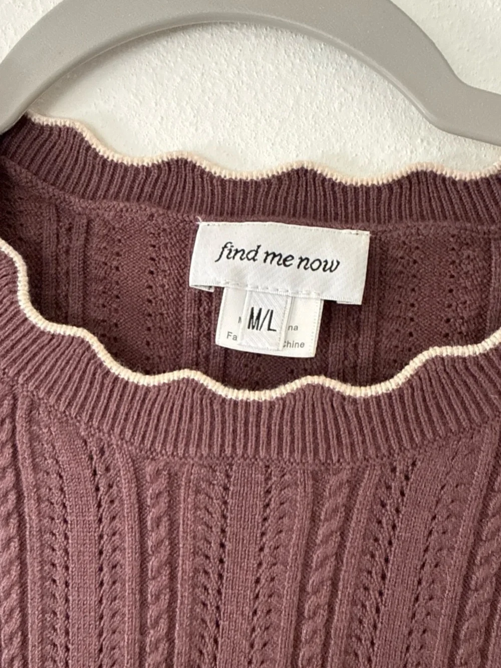 Find Me Now only worn